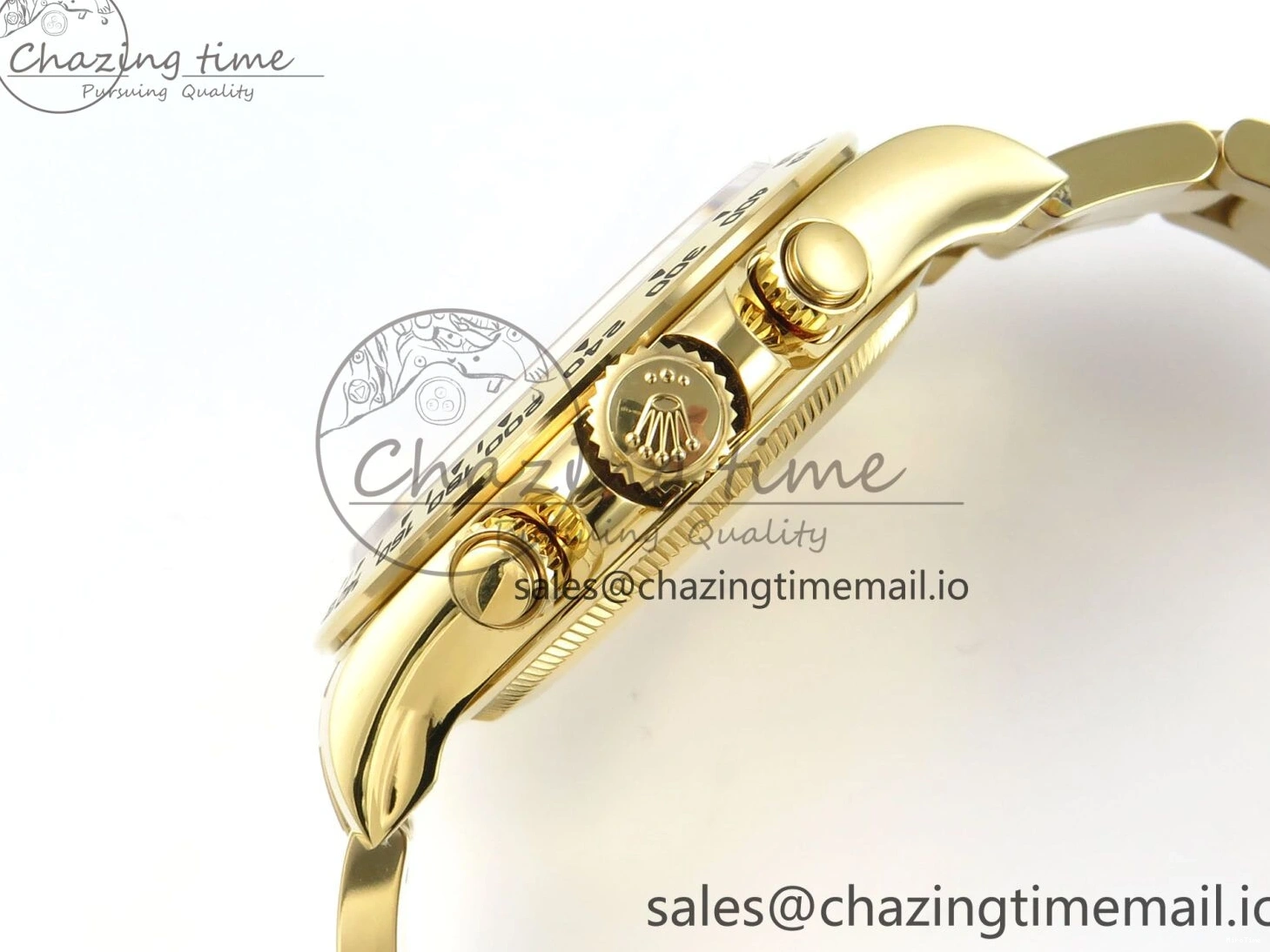 MiroTime 0318 Daytona 126508 APSF 1:1 Best Edition YG Black Dial on YG Braclet SH Unisex 739